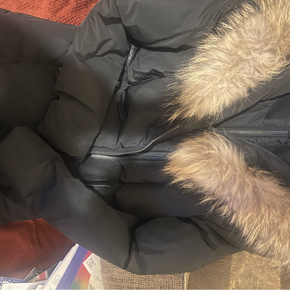 Big Girls Black Mackage Size 14 Coat